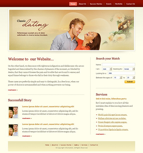 Website laten maken met Dating en Liefde 238 webdesign